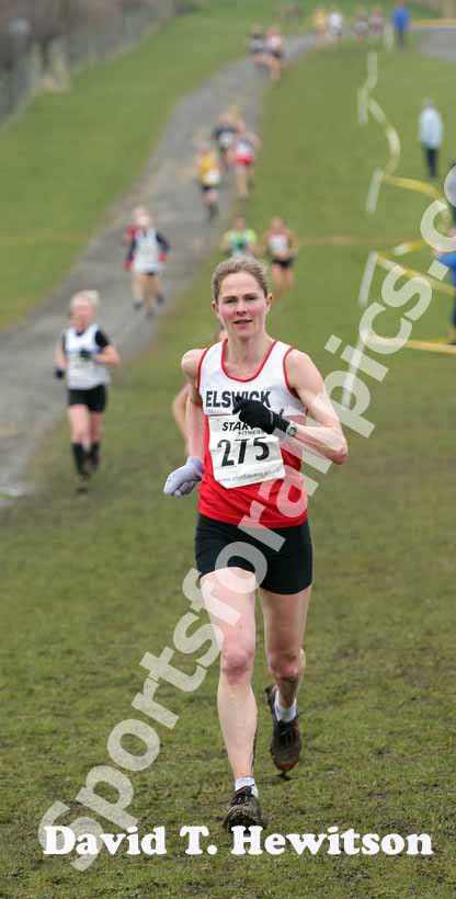 Alison Dargie (Elswick Harriers) 35-39, BMAF Cross Country, Herrington, Sunderland.